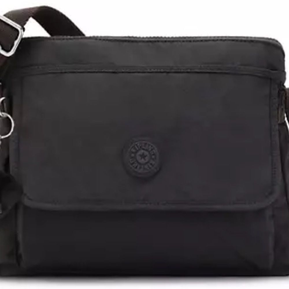 KIPLING WOMEN’S AISLING CROSSBODY BAG IN BLACK. VERY GENTLY USED IF ONCE.